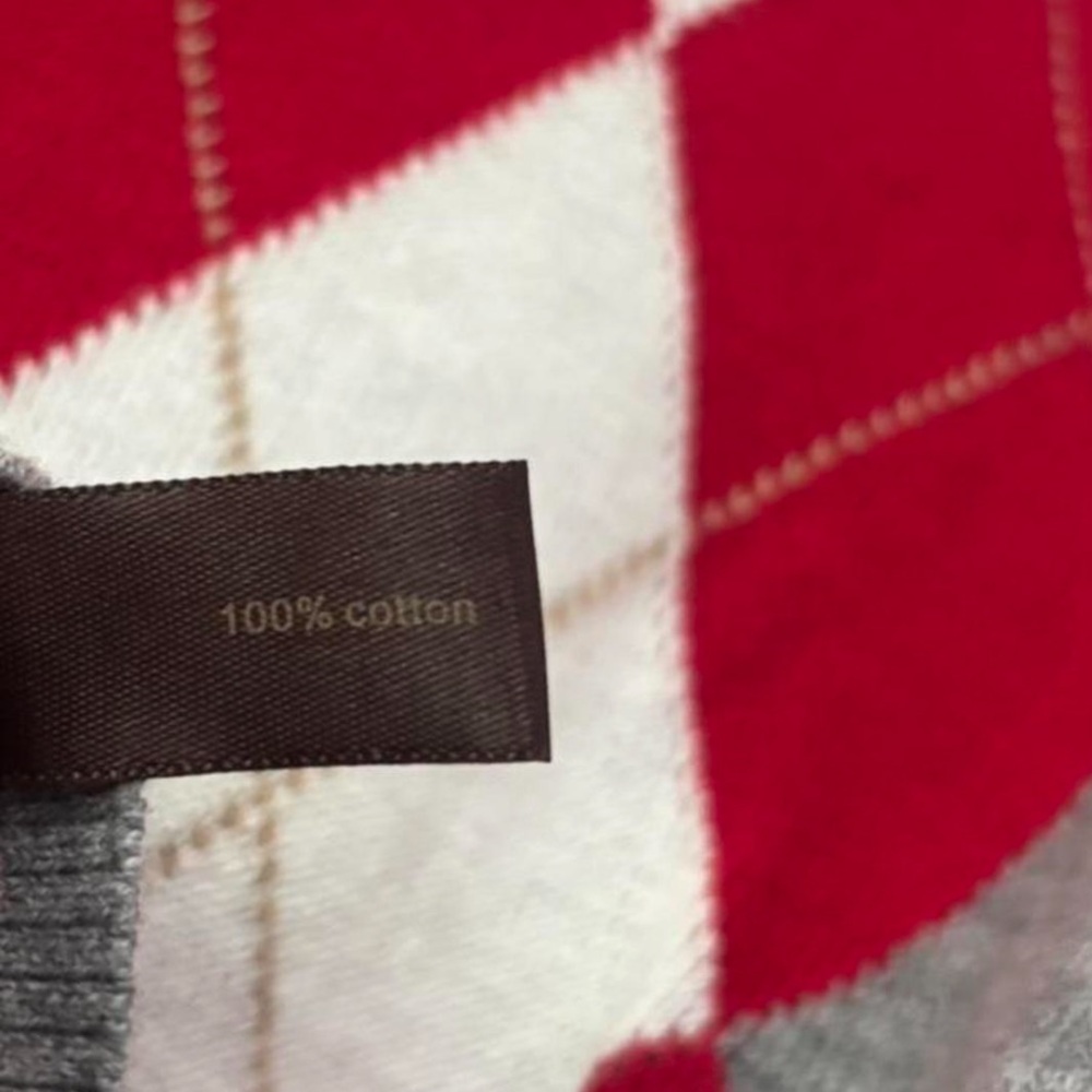 The Limited Gray and Red Argyle Cardigan Sweater - Picture 7 of 7